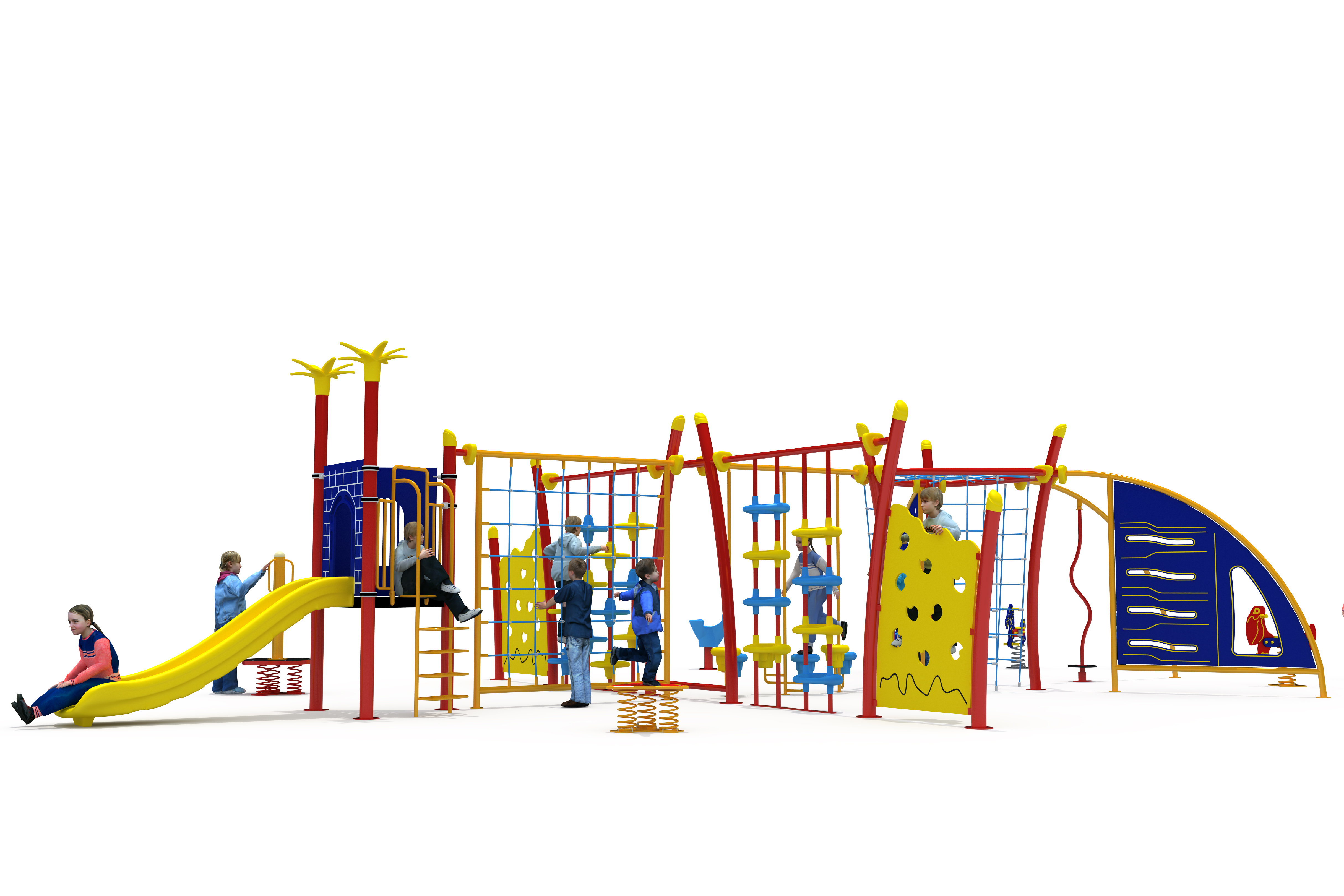 Halatlı Tırmanma B-PTR-200 PTR-204 | Parkur ve Halatlı Tırmanma Oyun Grupları | Erse Kent Mobilyaları